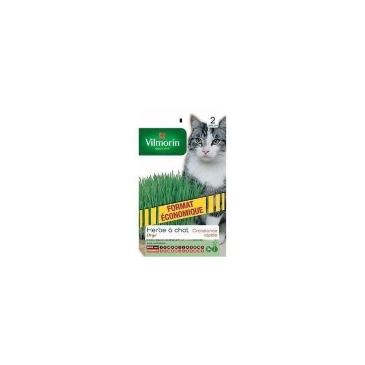 VILMORIN Sachet graines d'herbe a chat Orge VILMORIN Sachet graines d'herbe a chat Orge