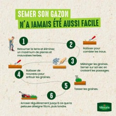 Gazon - Vilmorin - Gazon Terrain Sec - 3 kg