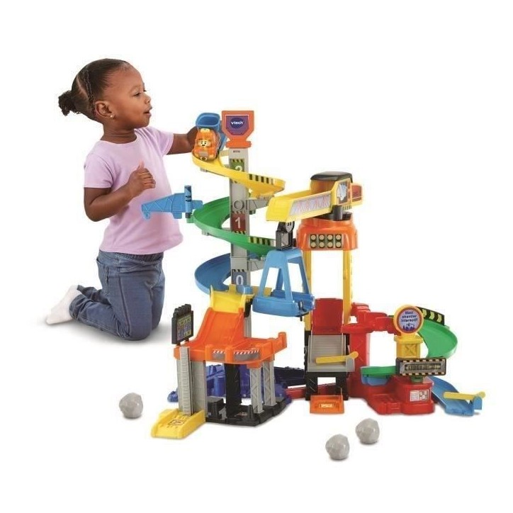 VTECH TUT TUT BOLIDES - Maxi chantier interactif - Grue rotative - 1 a 5 ans VTECH TUT TUT BOLIDES - Maxi chantier interactif - Grue rotative - 1 a 5 ans