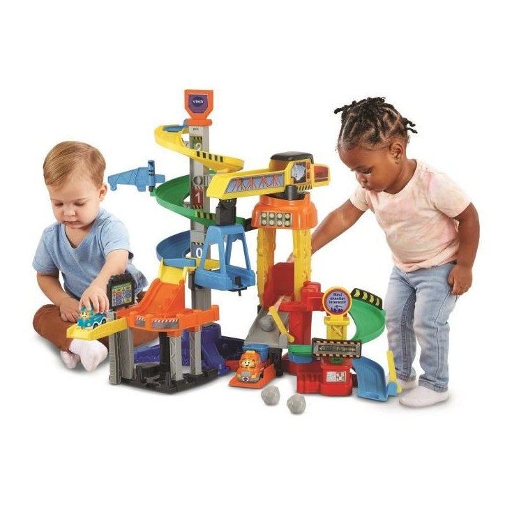VTECH TUT TUT BOLIDES - Maxi chantier interactif - Grue rotative - 1 a 5 ans VTECH TUT TUT BOLIDES - Maxi chantier interactif - Grue rotative - 1 a 5 ans