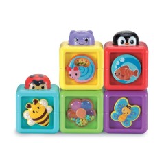 VTECH BABY - CUBES ANIMAUX SURPRISES - Multicolore