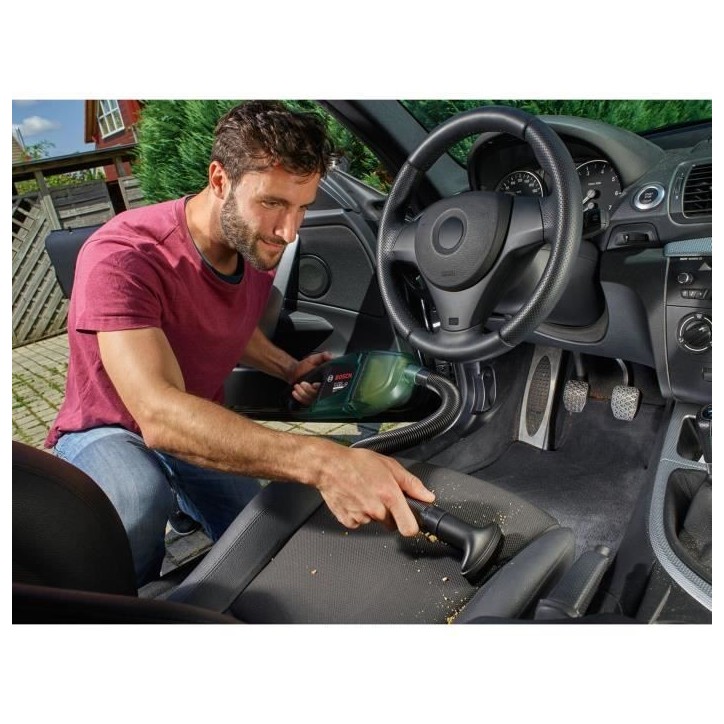 Aspirateur a main sans-fil Bosch - EasyVac 12 (Batterie, Chargeur et Accessoires inclus) Aspirateur a main sans-fil Bosch - EasyVac 12 (Batterie, Chargeur et Accessoires inclus)