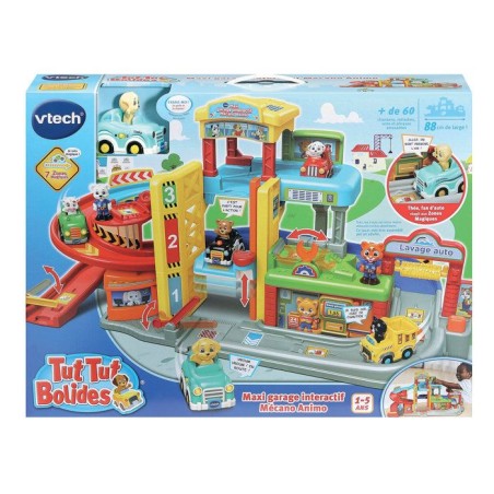 VTECH - TUT TUT BOLIDES - MAXI GARAGE INTERACTIF MÉCANO ANIMO (+THÉO