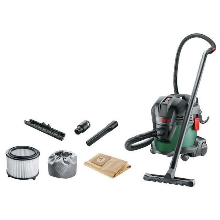 Aspirateur eau et poussiere Bosch - UniversalVac 15 - 1000W - 15L - Fonction soufflerie Aspirateur eau et poussiere Bosch - UniversalVac 15 - 1000W - 15L - Fonction soufflerie