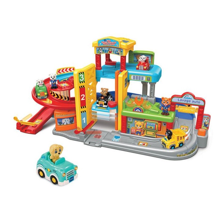 VTECH - TUT TUT BOLIDES - MAXI GARAGE INTERACTIF MÉCANO ANIMO (+THÉO, FAN D'AUTO) - Multicolore VTECH - TUT TUT BOLIDES - MAXI GARAGE INTERACTIF MÉCANO ANIMO (+THÉO, FAN D'AUTO) - Multicolore