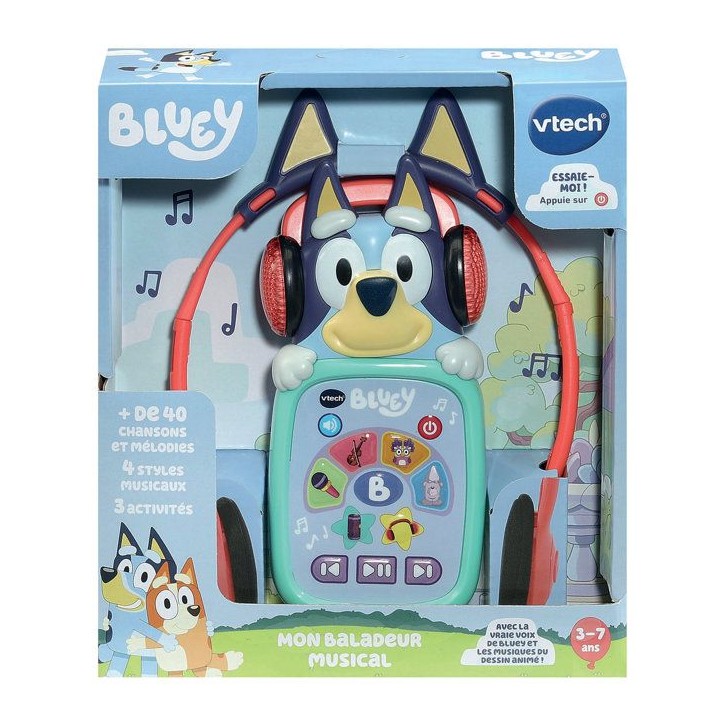 VTECH - BLUEY - MON BALADEUR MUSICAL - Multicolore VTECH - BLUEY - MON BALADEUR MUSICAL - Multicolore