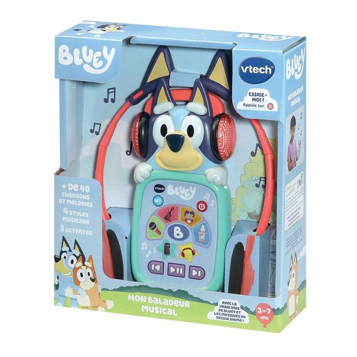 VTECH - BLUEY - MON BALADEUR MUSICAL - Multicolore VTECH - BLUEY - MON BALADEUR MUSICAL - Multicolore