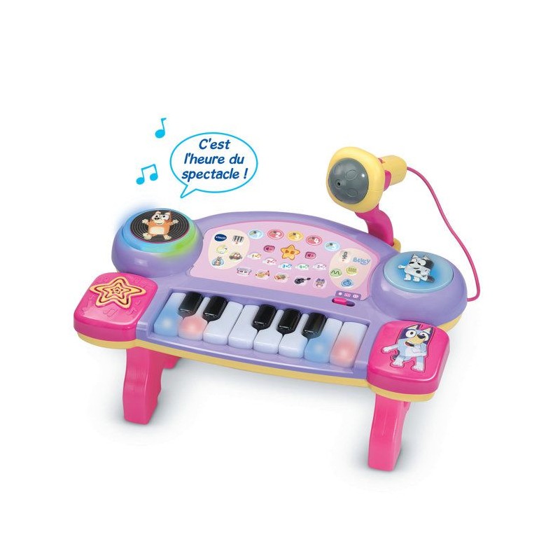 VTECH - BLUEY - SUPER PIANO DJ - Multicolore