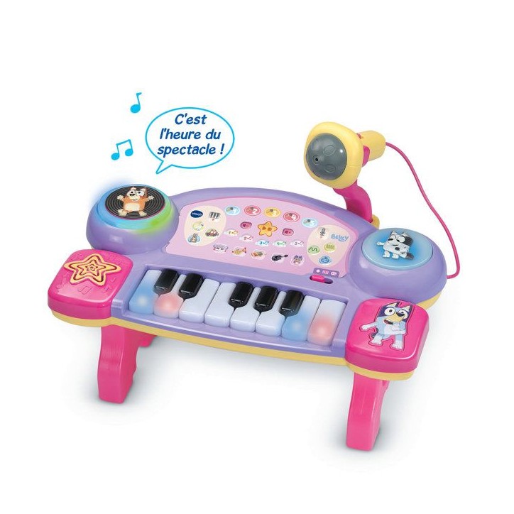 VTECH - BLUEY - SUPER PIANO DJ - Multicolore
