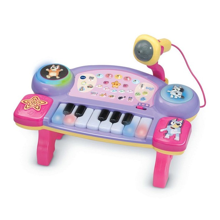 VTECH - BLUEY - SUPER PIANO DJ - Multicolore