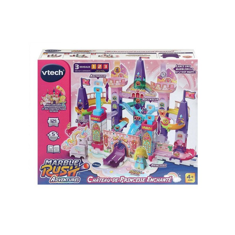 VTECH - MARBLE RUSH ADVENTURES - CHÂTEAU DE PRINCESSE ENCHANTÉ - Mul