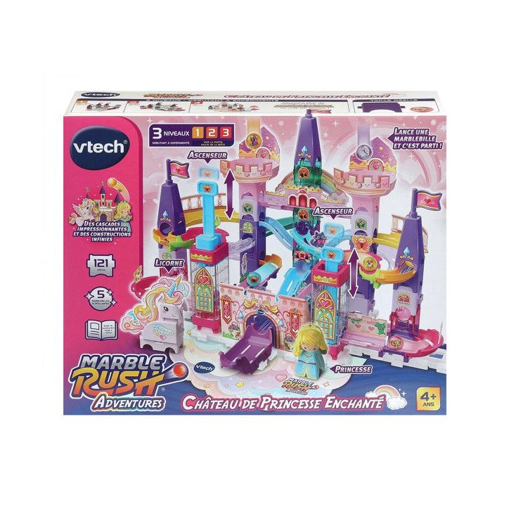 VTECH - MARBLE RUSH ADVENTURES - CHÂTEAU DE PRINCESSE ENCHANTÉ - Multicolore VTECH - MARBLE RUSH ADVENTURES - CHÂTEAU DE PRINCESSE ENCHANTÉ - Multicolore