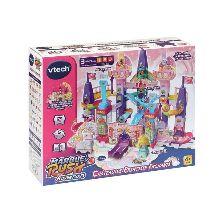 VTECH - MARBLE RUSH ADVENTURES - CHÂTEAU DE PRINCESSE ENCHANTÉ - Multicolore VTECH - MARBLE RUSH ADVENTURES - CHÂTEAU DE PRINCESSE ENCHANTÉ - Multicolore