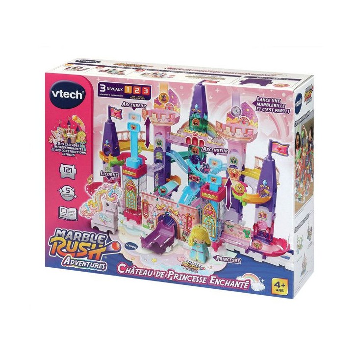 VTECH - MARBLE RUSH ADVENTURES - CHÂTEAU DE PRINCESSE ENCHANTÉ - Multicolore VTECH - MARBLE RUSH ADVENTURES - CHÂTEAU DE PRINCESSE ENCHANTÉ - Multicolore