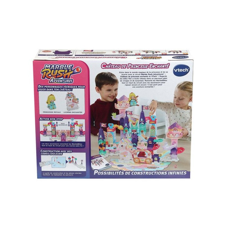 VTECH - MARBLE RUSH ADVENTURES - CHÂTEAU DE PRINCESSE ENCHANTÉ - Multicolore VTECH - MARBLE RUSH ADVENTURES - CHÂTEAU DE PRINCESSE ENCHANTÉ - Multicolore