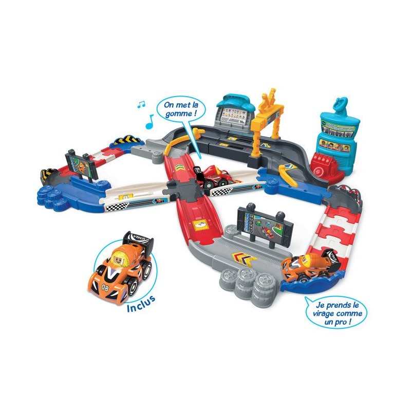 VTECH - TUT TUT BOLIDES - SUPER CIRCUIT RACING (+ ELIOTT, TOP PILOTE)