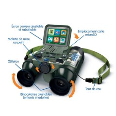 VTECH - GENIUS XL - JUMELLES VIDÉO INTERACTIVES CAMOUFLAGE - Multicol