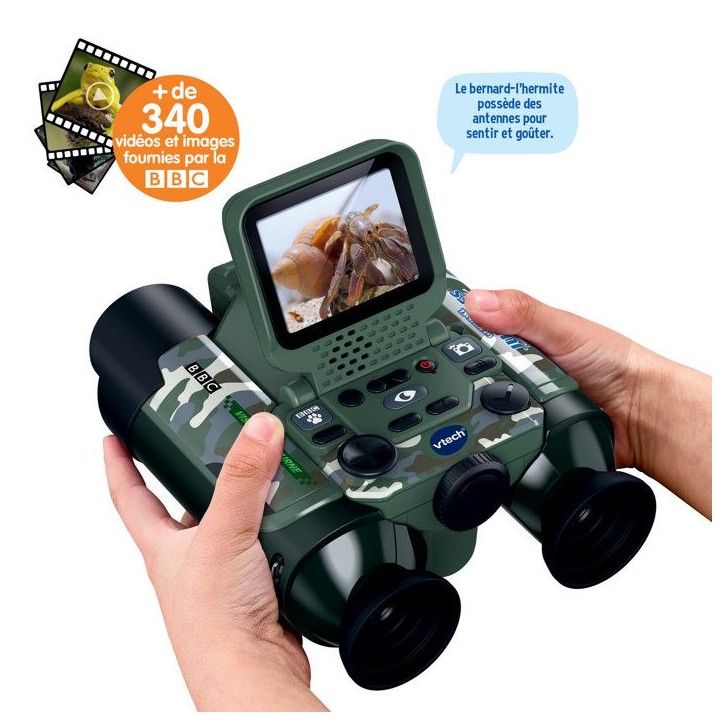 VTECH - GENIUS XL - JUMELLES VIDÉO INTERACTIVES CAMOUFLAGE - Multicolore VTECH - GENIUS XL - JUMELLES VIDÉO INTERACTIVES CAMOUFLAGE - Multicolore