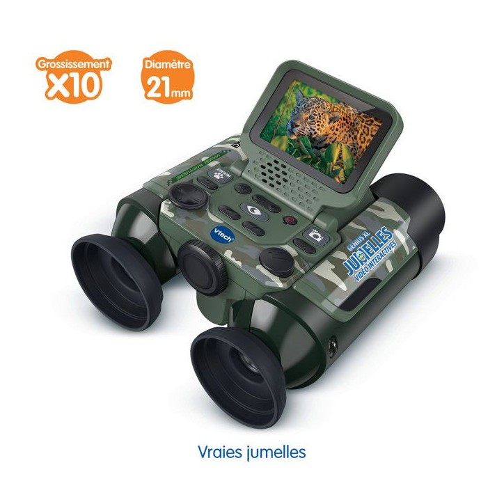 VTECH - GENIUS XL - JUMELLES VIDÉO INTERACTIVES CAMOUFLAGE - Multicolore VTECH - GENIUS XL - JUMELLES VIDÉO INTERACTIVES CAMOUFLAGE - Multicolore