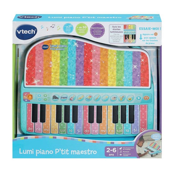 VTECH BABY - LUMI PIANO P'TIT MAESTRO - Multicolore