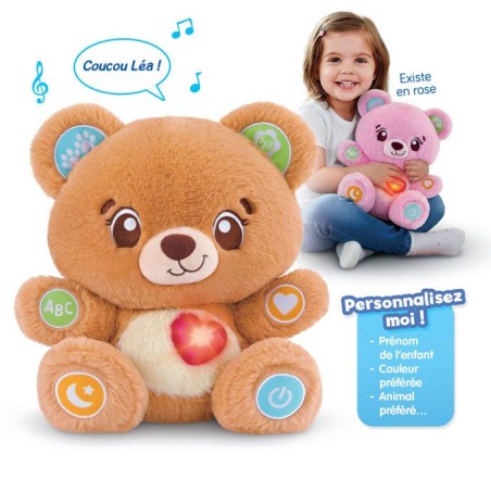 VTECH BABY - BONBON, MON OURSON a PERSONNALISER - Multicolore