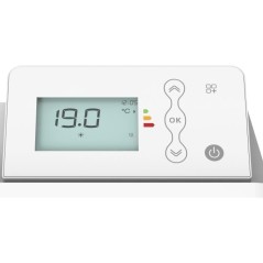 Convecteur électrique mural - 1500W - WARM TECH - 230V - Jusqu'a 40m3