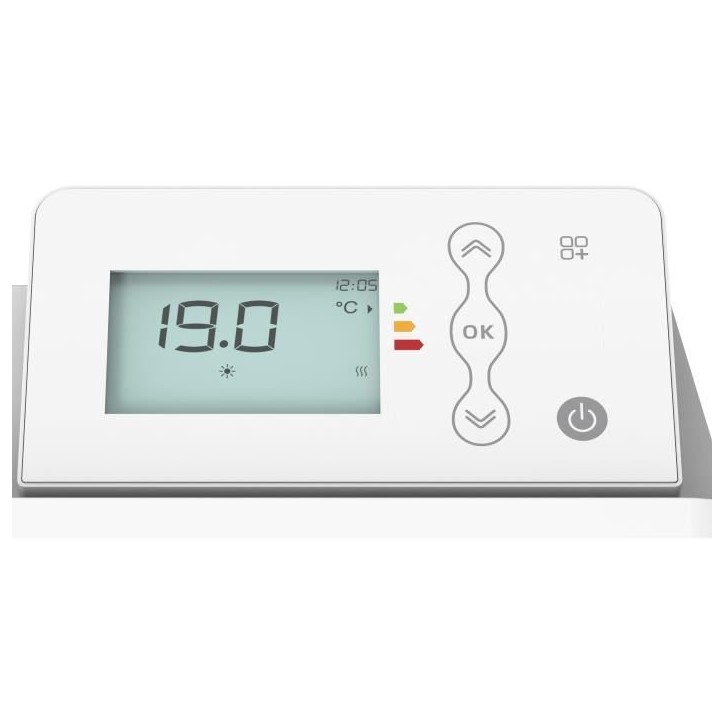 Convecteur électrique mural - 1500W - WARM TECH - 230V - Jusqu'a 40m3 - Blanc Convecteur électrique mural - 1500W - WARM TECH - 230V - Jusqu'a 40m3 - Blanc