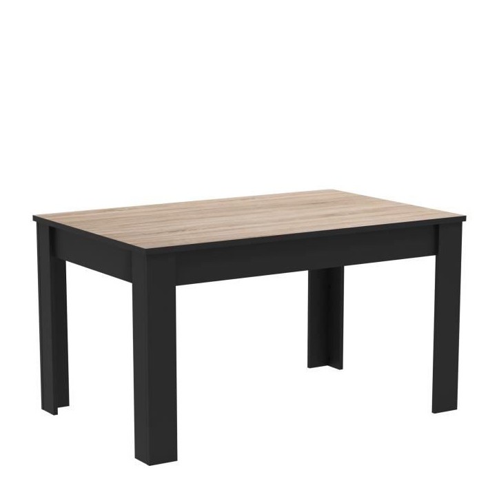 DEMEYERE Ensemble séjour Enfilade + Table haute + Vitrine - Décor chene brossé - WAYNE DEMEYERE Ensemble séjour Enfilade + Table haute + Vitrine - Décor chene brossé - WAYNE