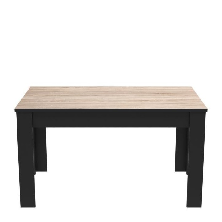 DEMEYERE Ensemble séjour Enfilade + Table haute + Vitrine - Décor chene brossé - WAYNE DEMEYERE Ensemble séjour Enfilade + Table haute + Vitrine - Décor chene brossé - WAYNE