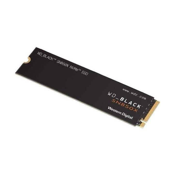 WESTERN DIGITAL Disque dur SN850X - NVME SSD - 2TB interne - Format M2 - Noir