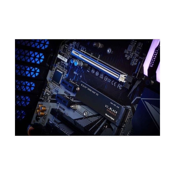 WESTERN DIGITAL Disque dur SN850X - NVME SSD - 2TB interne - Format M2 - Noir