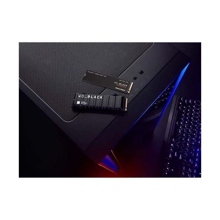 WESTERN DIGITAL Disque dur SN850X - NVME SSD - 2TB interne - Format M2 - Noir