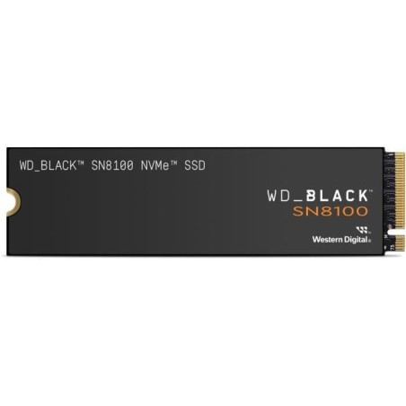 WESTERN DIGITAL - WDS100T1XHM - SSD Interne - Black - SN8100 - NVMe -