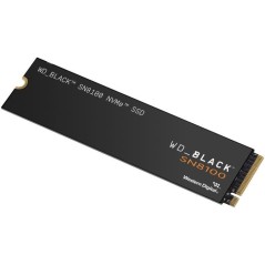 WESTERN DIGITAL - WDS100T1XHM - SSD Interne - Black - SN8100 - NVMe - Avec dissipateur thermique - 1 To