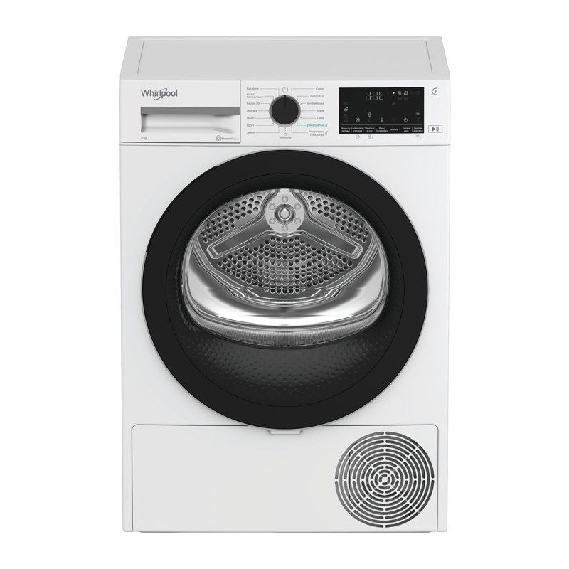 Seche-linge pompe a chaleur WHIRLPOOL CWD94MWBSFR - 9 kg - Induction -