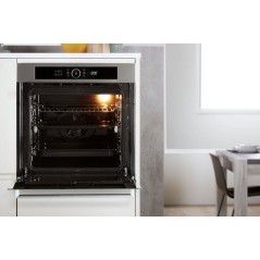 Four encastrable pyrolyse chaleur pulsée - WHIRLPOOL - OAKZ97961SPIX - Ligne Absolute Gallery - noir - verre - 73 L - 60 cm