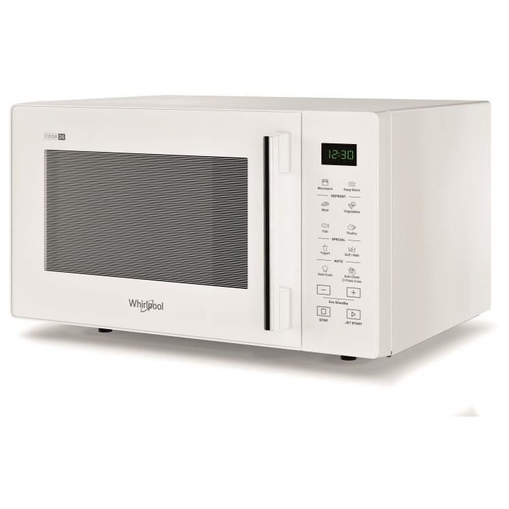 Micro-ondes Whirlpool MWP2S1, Electronique, 25L, 900W, Auto Cook (7 recettes)