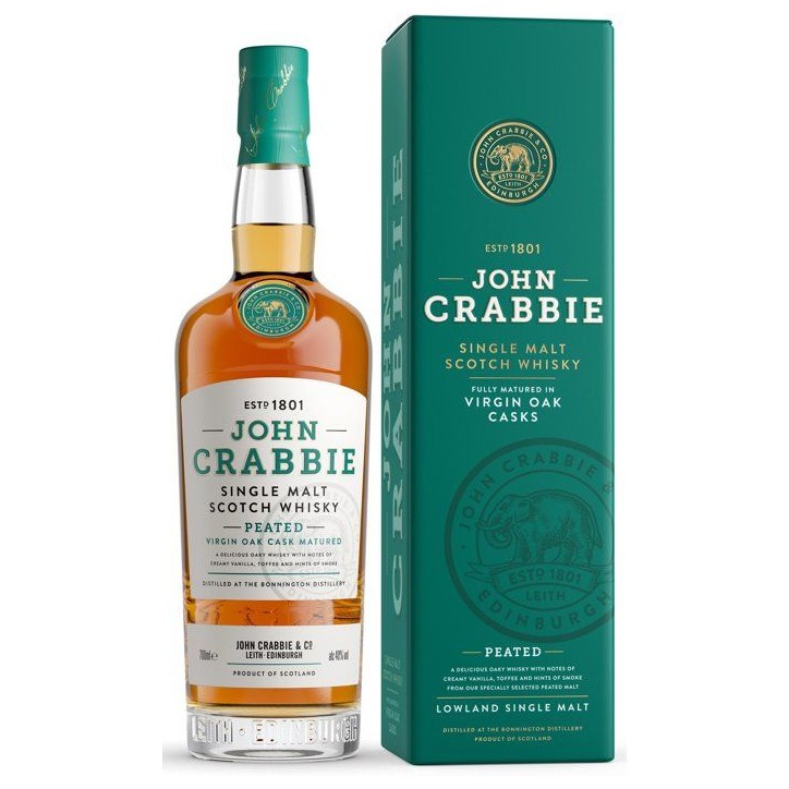 John Crabbie - Peated - Whisky Single Malt - 40,0 % Vol. - 70cl