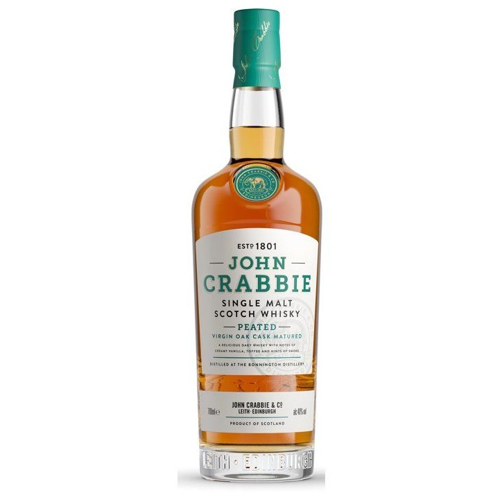 John Crabbie - Peated - Whisky Single Malt - 40,0 % Vol. - 70cl
