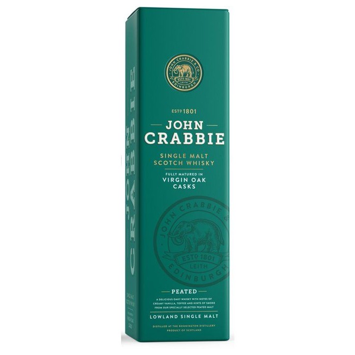 John Crabbie - Peated - Whisky Single Malt - 40,0 % Vol. - 70cl
