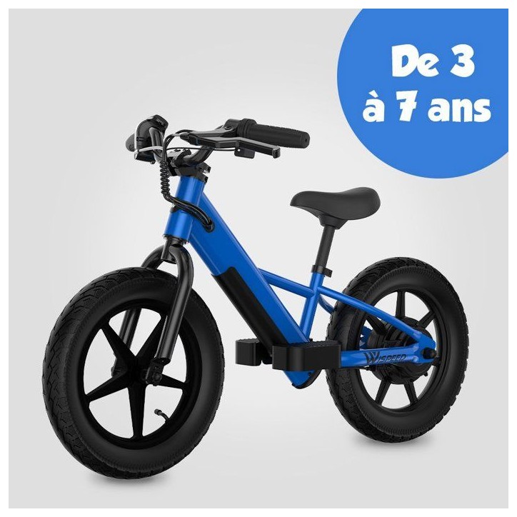 Trottinette électrique enfant - WISPEED - WIKIDS - Bleu