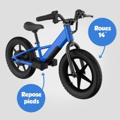 Trottinette électrique enfant - WISPEED - WIKIDS - Bleu