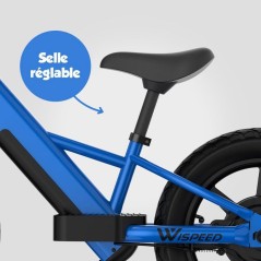 Trottinette électrique enfant - WISPEED - WIKIDS - Bleu