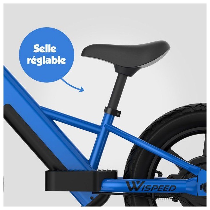 Trottinette électrique enfant - WISPEED - WIKIDS - Bleu
