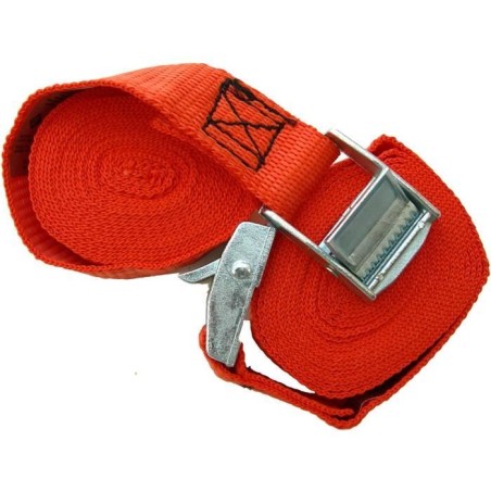 Lot de 2 Sangles - XL PERFORM TOOLS - Boucle 25 mm autobloquante - Longueur 2,50 m