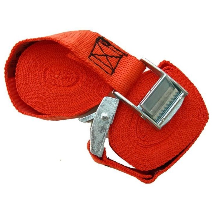 Lot de 2 Sangles - XL PERFORM TOOLS - Boucle 25 mm autobloquante - Longueur 2,50 m