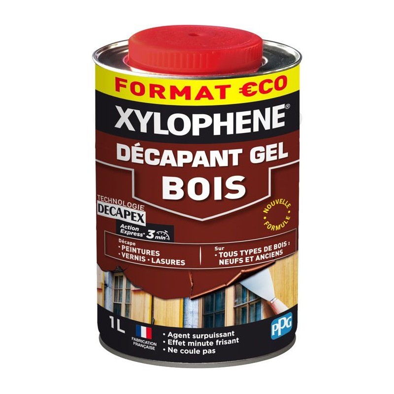 DÉCAPANT GEL – XYLOPHeNE – BOIS – INCOLORE – 1L