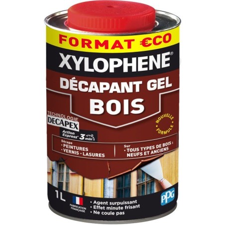 DÉCAPANT GEL – XYLOPHeNE – BOIS – INCOLORE – 1L