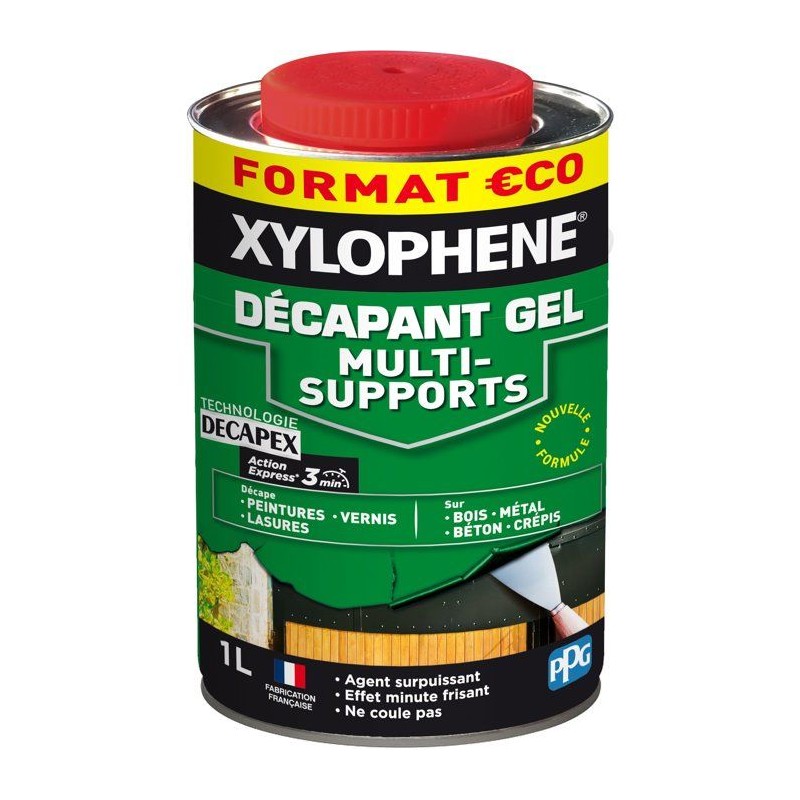 DÉCAPANT GEL – XYLOPHeNE – MULTI-SUPPORTS – INCOLORE – 1L