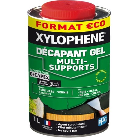 DÉCAPANT GEL – XYLOPHeNE – MULTI-SUPPORTS – INCOLORE – 1L